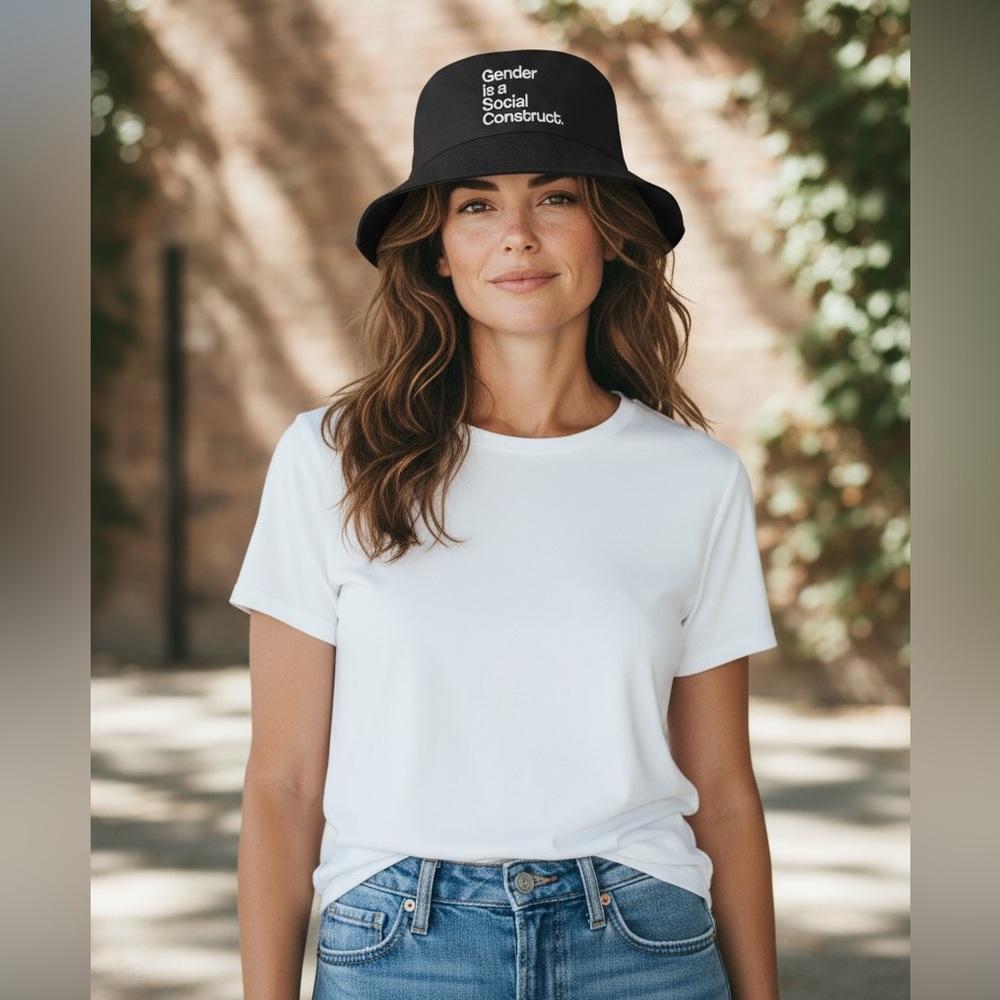 Brand New! Gender is a Social Construct Bucket Hat, The Phluid Project,Nordstrom